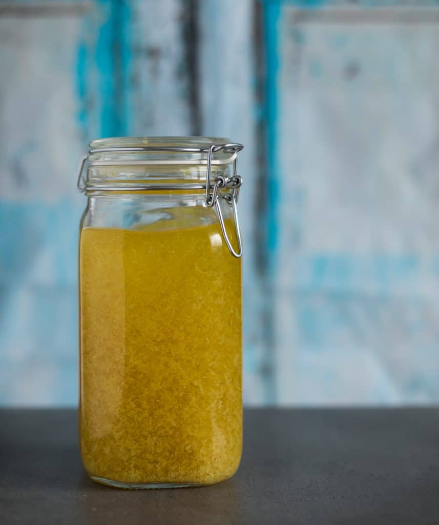 Homemade Limoncello
