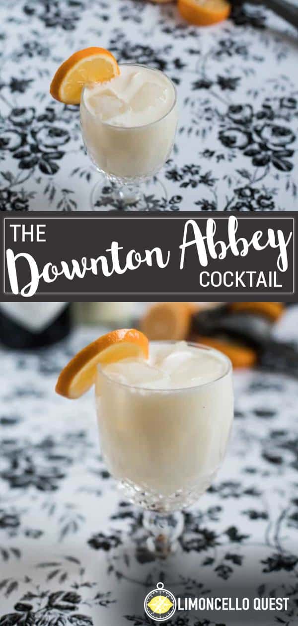 The Downton Abbey - A Meyer Lemon and Limoncello Creme cocktail from LimoncelloQuest The Downton Abbey - A Meyer Lemon and Limoncello Creme cocktail from LimoncelloQuest