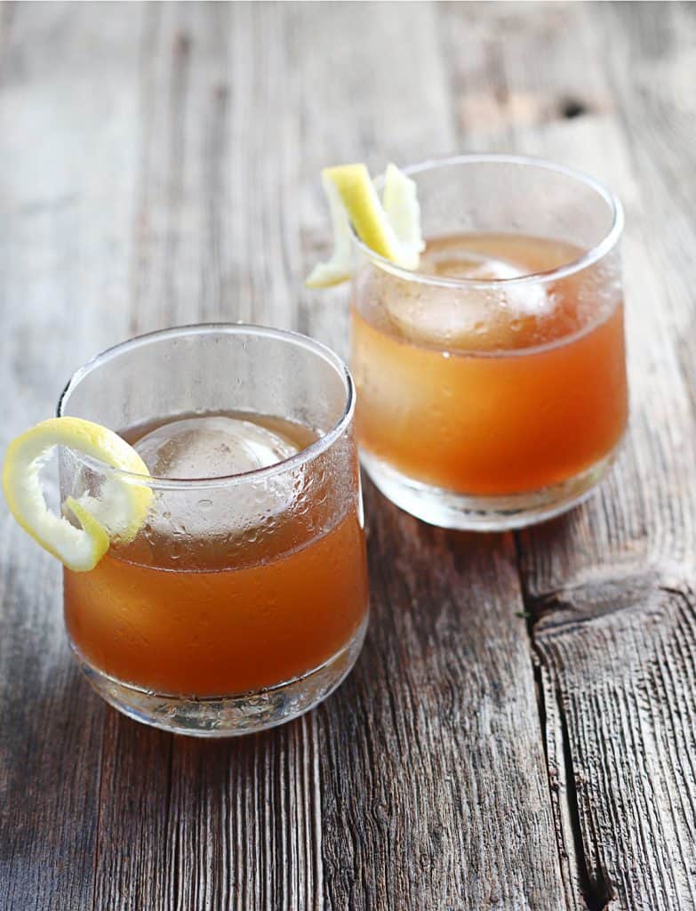 Limoncello Manhattan Cocktail Recipe