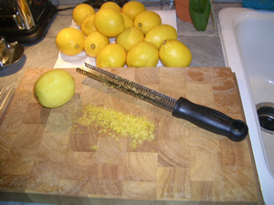 Zesting Non-Organic Lemons